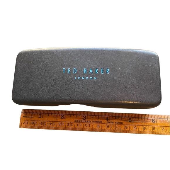 Ted Baker London Black glasses case hard case - Picture 2 of 6